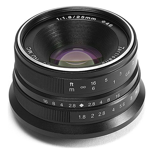 25mm f/1.8 Fujifilm X - Black